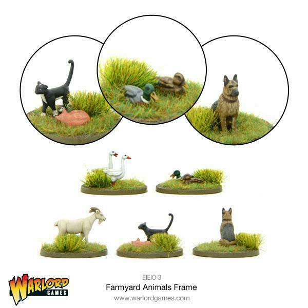 Bolt Action Farmyard Animals New - TISTA MINIS