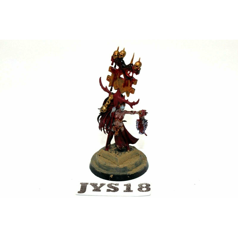 Warhammer Warriors of Chaos Icon Bearer Custom - JYS18 - TISTA MINIS