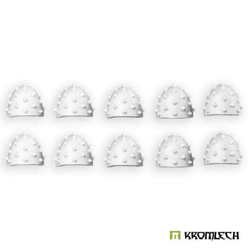 Kromlech	Heresy Shoulder Pads - Spiked (10) New - Tistaminis