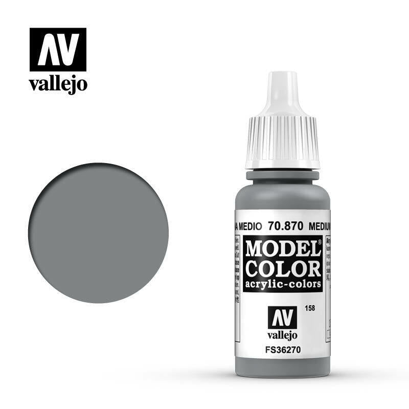 Vallejo Model Colour Paint Medium Sea Grey FS36270 (70.870) - Tistaminis