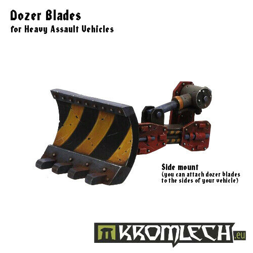 Kromlech Side Mounted Dozer Blades - TISTA MINIS