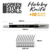 Green Stuff World Professional Metal HOBBY KNIFE with Spare Blades New - Tistaminis