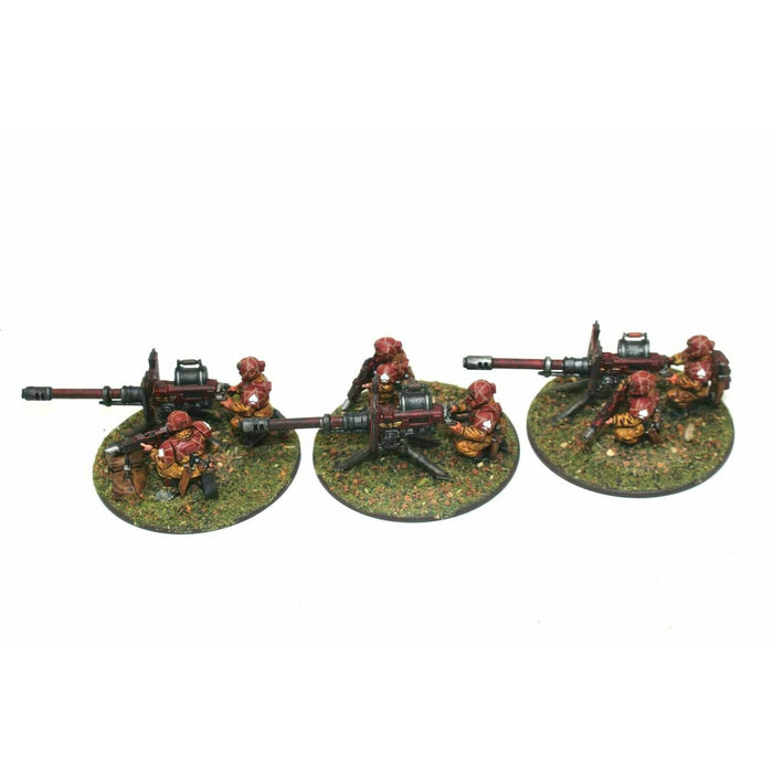 Warhammer Imperial Guard Cadian Auto Cannon Teams Well Painted JYS15 - Tistaminis