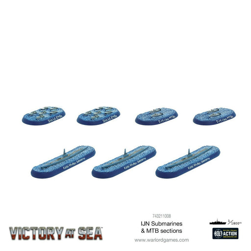 Warlord Games Victory at Sea - IJN Submarines & MTB sections New - TISTA MINIS