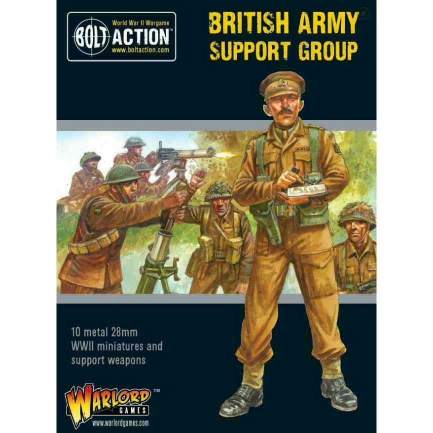 Bolt Action British Army Support Group New - 402211011 - TISTA MINIS