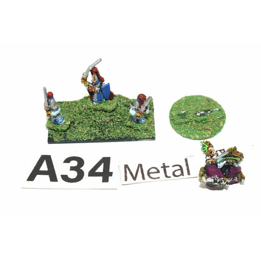 Warmaster Command Squad Metal - A34 - TISTA MINIS