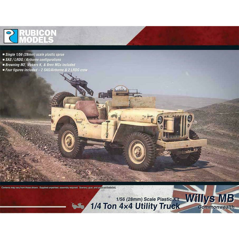 Rubicon American Willys MB ¼ ton 4x4 Truck (Commonwealth) New - Tistaminis