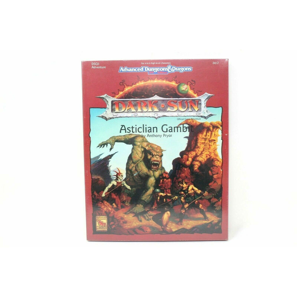 Dungeons and Dragons ASTICLIAN GAMBIT ADVENTURE - RPB3 - Tistaminis