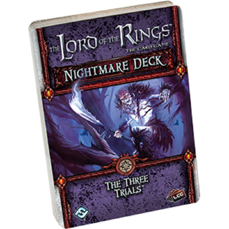 The Lord Of The Rings Card Game THE THREE TRIALS New - TISTA MINIS