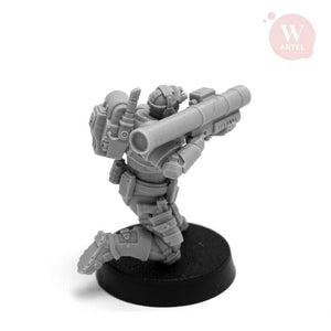 Artel Miniatures - Scout`n`Recon Heavy Weapon Specialist 28mm New - TISTA MINIS