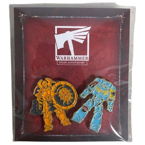 Warhammer Store Anniversary Space Marine Pins - Tistaminis