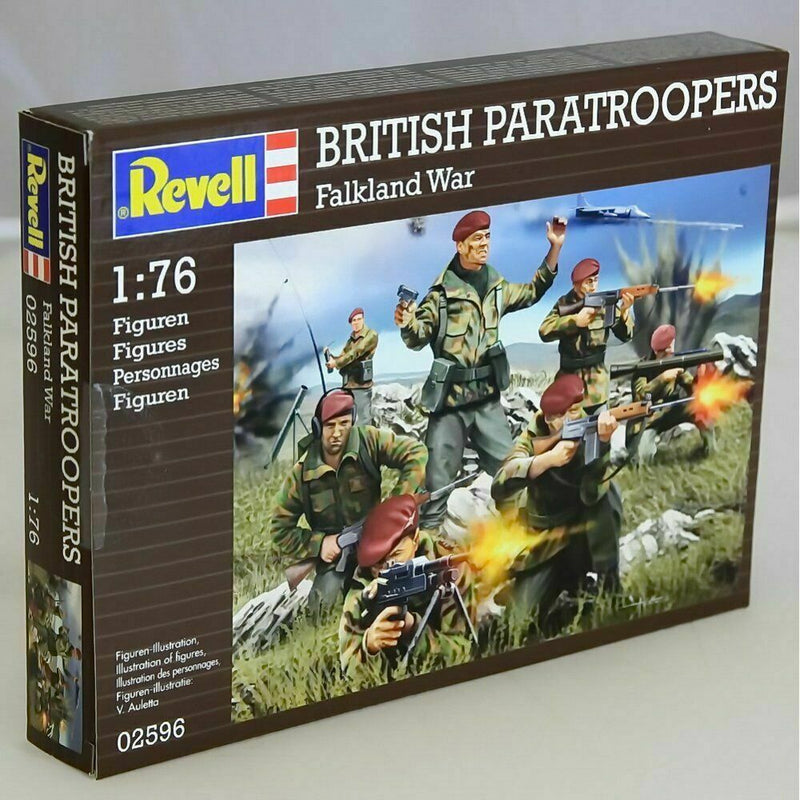 Revell British Paratroopers Falkland War 1/76 New - Tistaminis