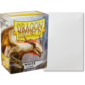 Dragon Shield Sleeves  Classic White(100) New - Tistaminis