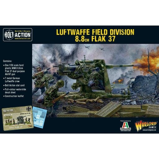 Bolt Action German	Luftwaffe Field Division 88mm Flak 37 New - Tistaminis