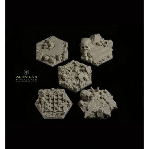 Alien Lab "Shadespire / Nightvault OBJECTIVE TOKENS-HEX 50MM " New - Tistaminis