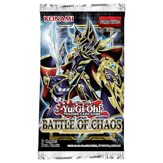 Yugioh Battle of Chaos Booster Pack (x1) New - Tistaminis