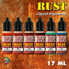 Green Stuff World Liquid Pigments Set - Rust New - TISTA MINIS