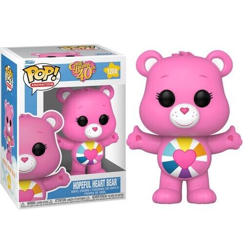 Funko POP CARE BEARS 40TH ANN HOPEFUL HEART BEAR #1204 New - Tistaminis