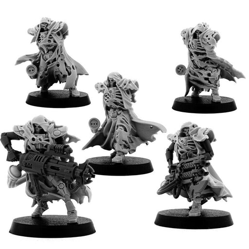 Wargames Exclusive NECROCYBORG IMMORTALS CONVERSION SET (5U) New - TISTA MINIS