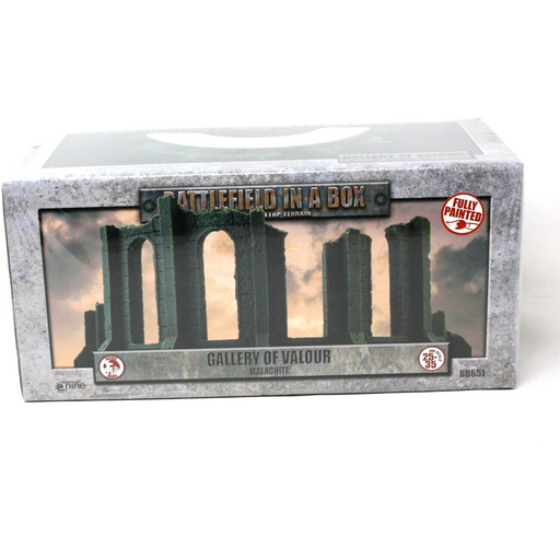 Battlefield In A Box: Gothic Battlefields: Gallery of Valour - Malachite New - Tistaminis