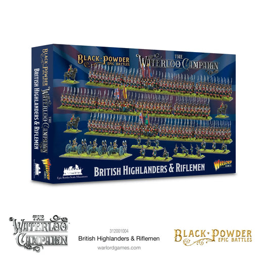 Black Powder Epic Battles: British Highlanders & Riflemen New - Tistaminis