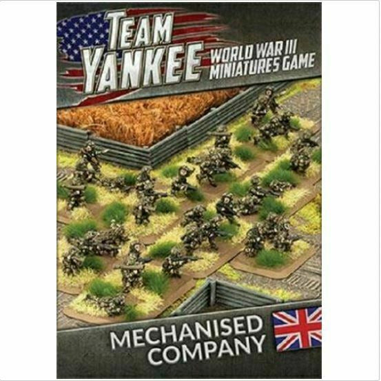 Team Yankee British Mechanised Company New - TISTA MINIS