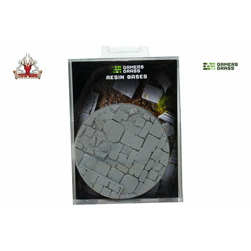 Gamers Grass Temple Resin Bases Round 100mm (x1) New - TISTA MINIS