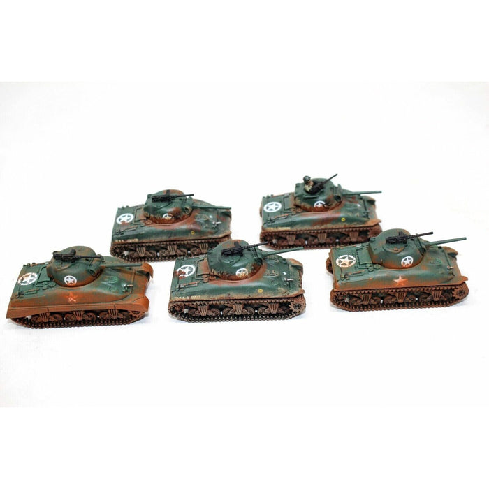 Flames Of War American Shermans Well Painted - JYS68 - Tistaminis