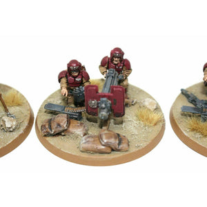 Warhammer Imperial Guard Heavy Bolter Teams Well Painted JYS94 - Tistaminis