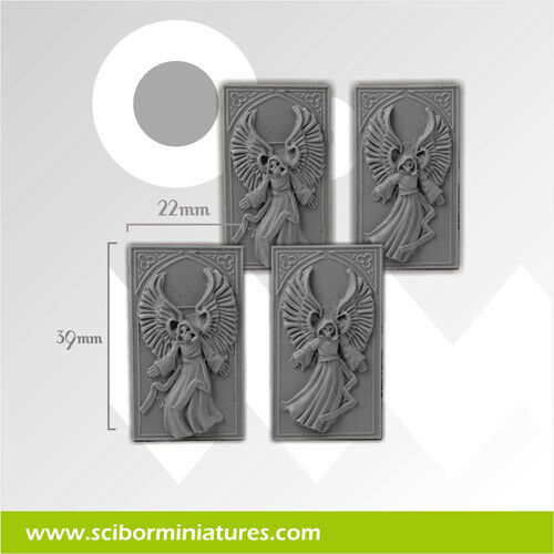 Scibor Miniatures Angels Reliefs New - TISTA MINIS
