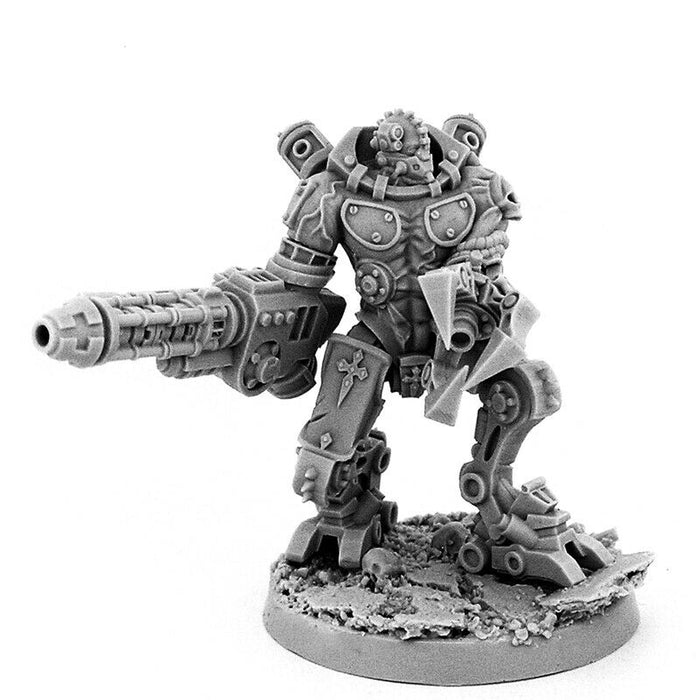 Wargames Exclusive MECHANIC ADEPT KATATON BATTLE SERVITOR SGT W/ GRAVI-CAN New - TISTA MINIS