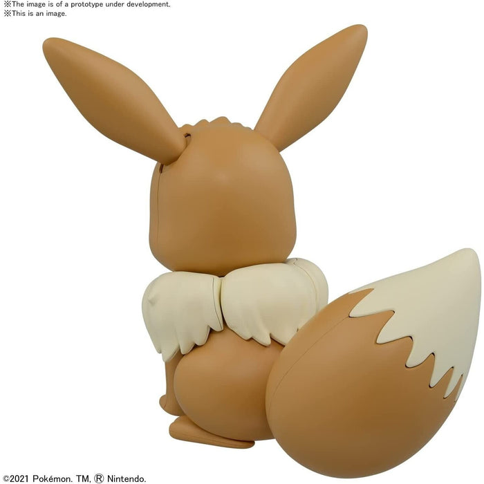 Bandai Spirits Pokemon Model Kit Big 02 Eevee New - Tistaminis