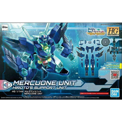 Bandai #17 Mercuone Unit "Gundam Build Divers", Bandai Spirits HGBD 1/144 New - TISTA MINIS