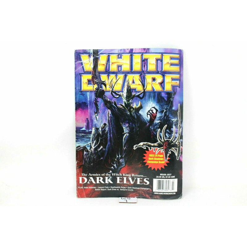 Warhammer White Dwarf WD258 July WD3 - Tistaminis