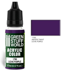 Green Stuff World Acrylic Color Liche Purple - Tistaminis