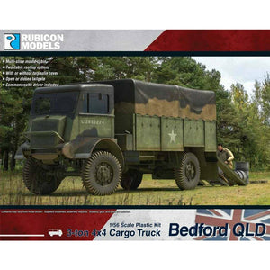 Rubicon British Bedford QLD 3-ton 4x4 Cargo Truck New - Tistaminis