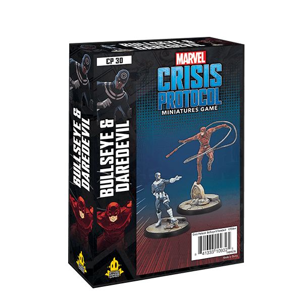Marvel Crisis Protocol: Bullseye And Daredevil Character Pack New - TISTA MINIS