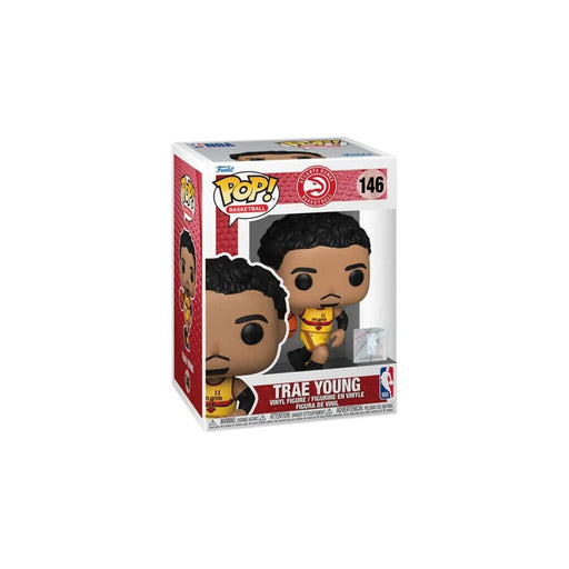 Funko Pop! POP NBA HAWKS TRAE YOUNG (YELLOW JERSEY) #146 New - Tistaminis