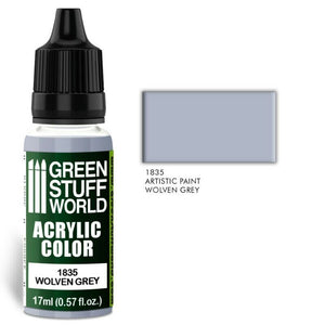 Green Stuff World Acrylic Color Wolven Grey - Tistaminis