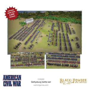 Black Powder Epic Battles - American Civil War Gettysburg battle-set - Tistaminis