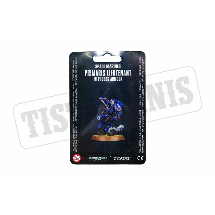 Warhammer PRIMARIS LIEUTENANT IN PHOBOS ARMOUR New - TISTA MINIS