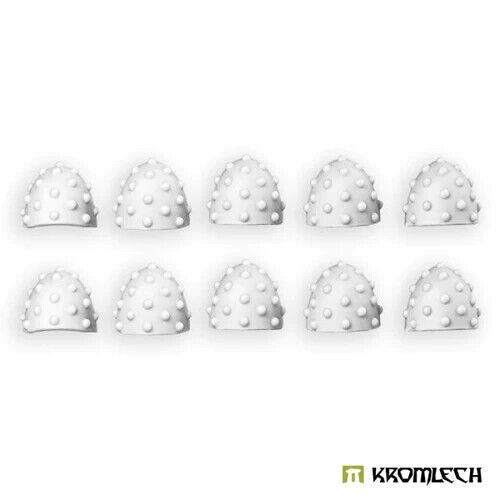 Kromlech	Heresy Shoulder Pads - Studded (10) New - Tistaminis