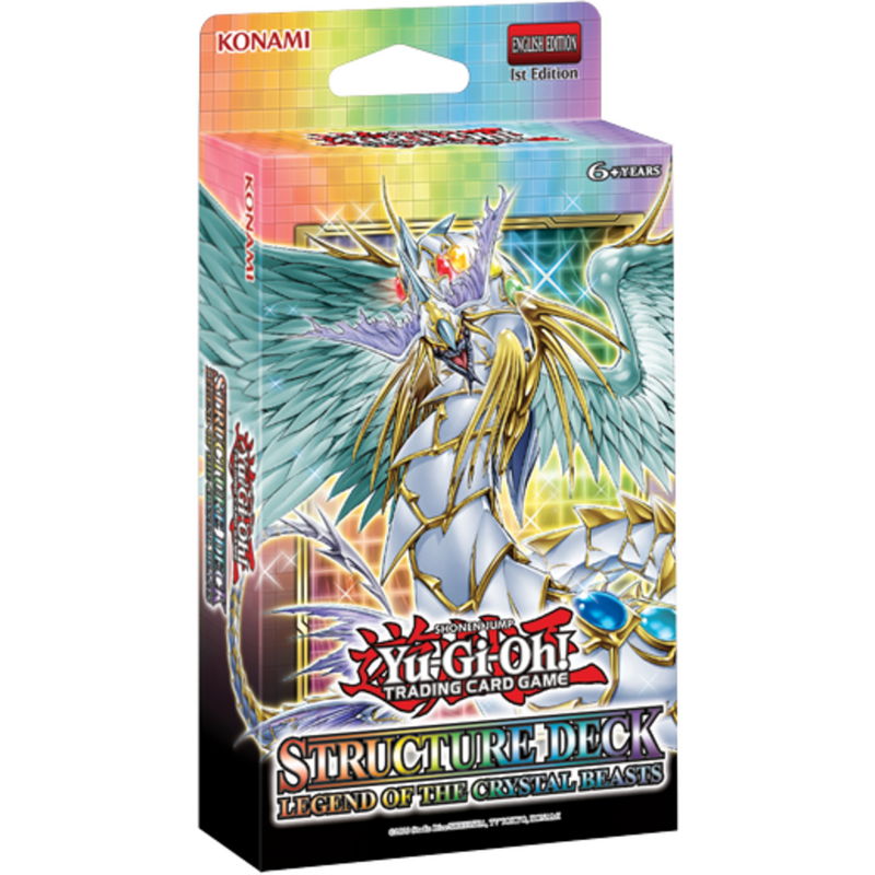 Yugioh Legend of the Crystal Beasts Structure Deck New - Tistaminis