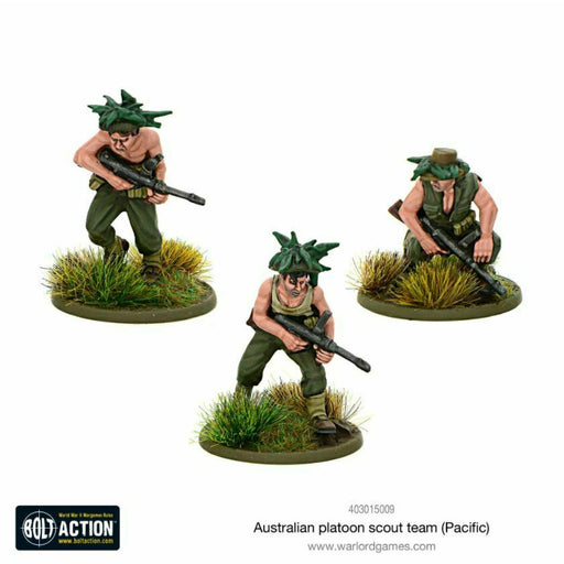 Bolt Action Australian Platoon Scout Team New - TISTA MINIS