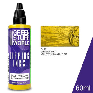 Green Stuff World Dipping Ink 60 ml - YELLOW SUBMARINE DIP New - Tistaminis