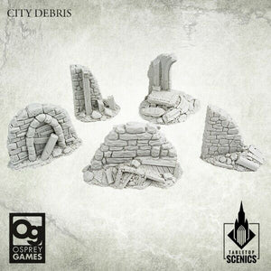 Kromlech	City Debris [Frostgrave] (5) New - Tistaminis