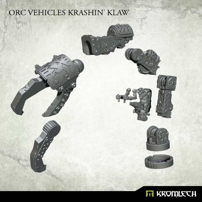 Kromlech Orc Vehicles Krushin' Klaw (1) New - TISTA MINIS