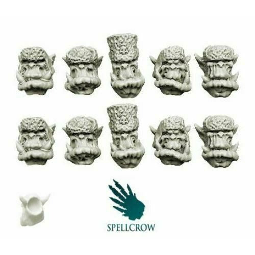 Spellcrow Orcs Winter Devils Heads - SPCB5111 - TISTA MINIS