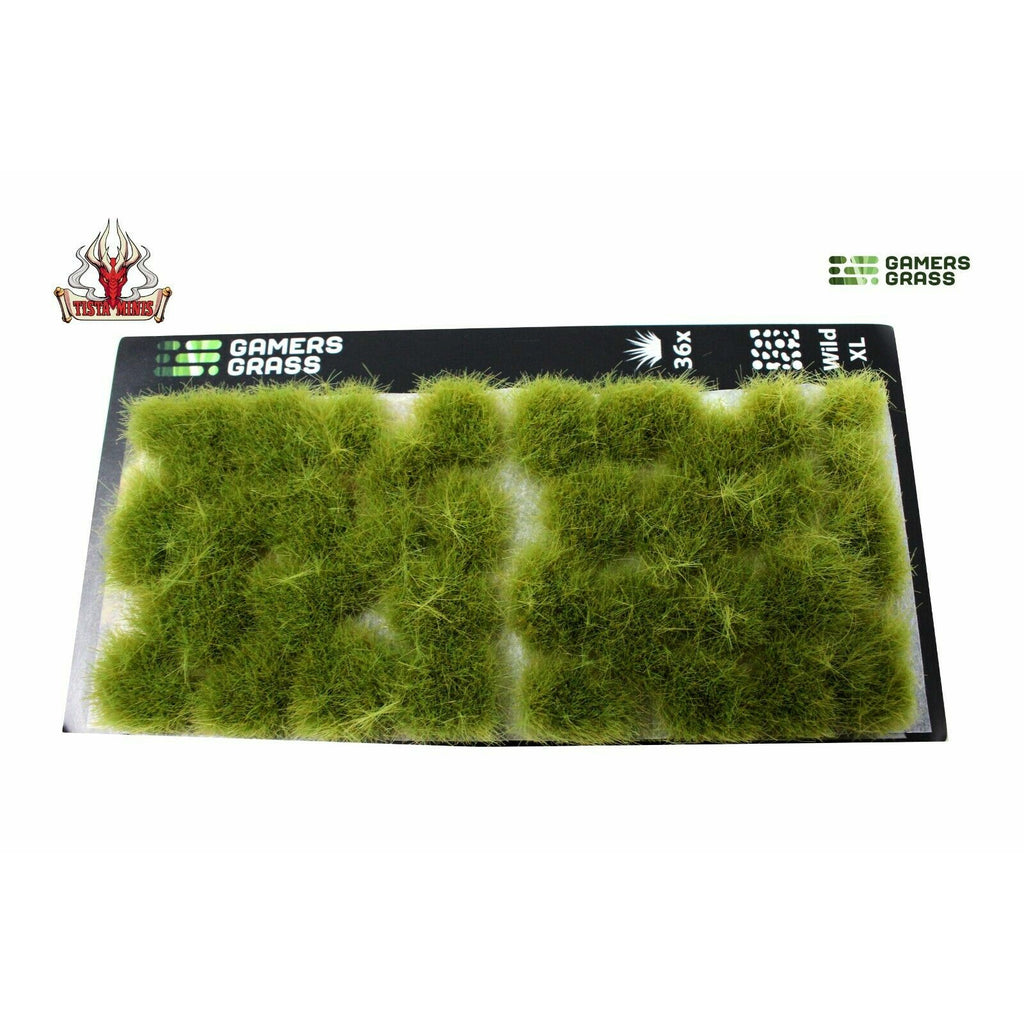 Gamers Grass Light Green 12mm Wild XL Tufts - TISTA MINIS