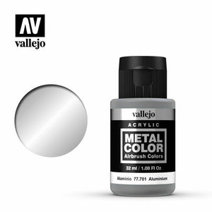 Vallejo Metal Colour Paint Aluminium 32 ml (77.701) - Tistaminis